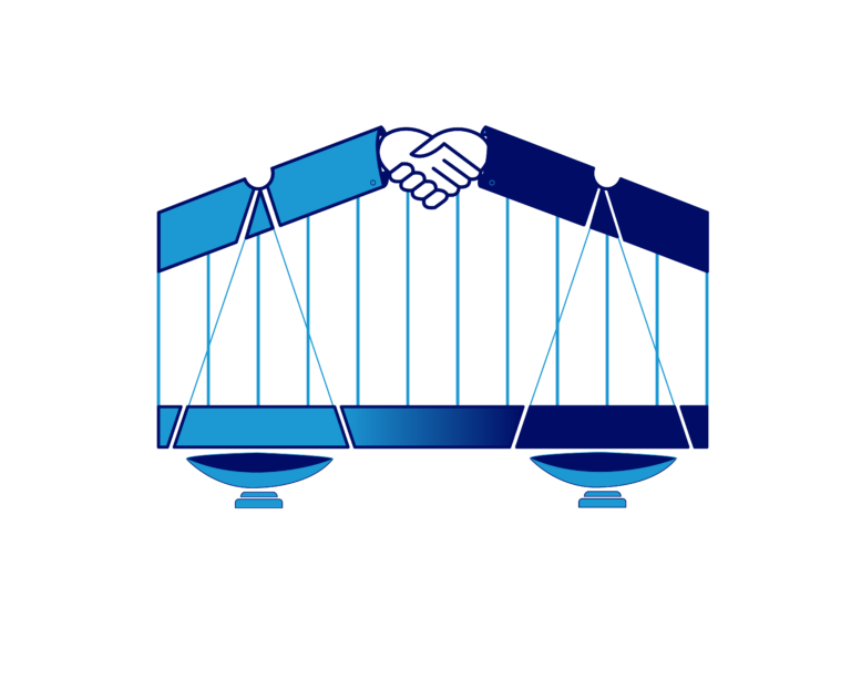 GAPS Logo in Blue Shade on Transparent Background